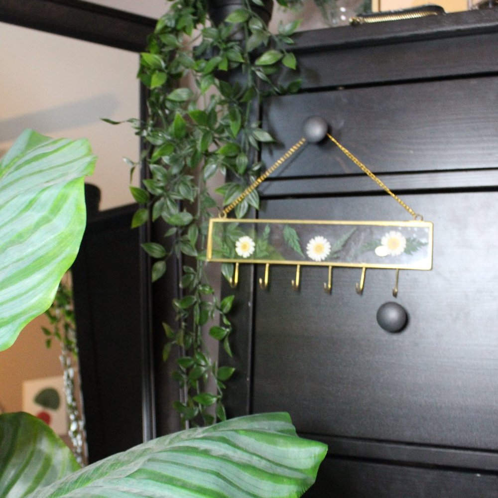 Floral Jewelry Holder